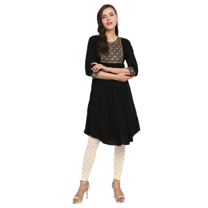 Embroidered Straight Kurta